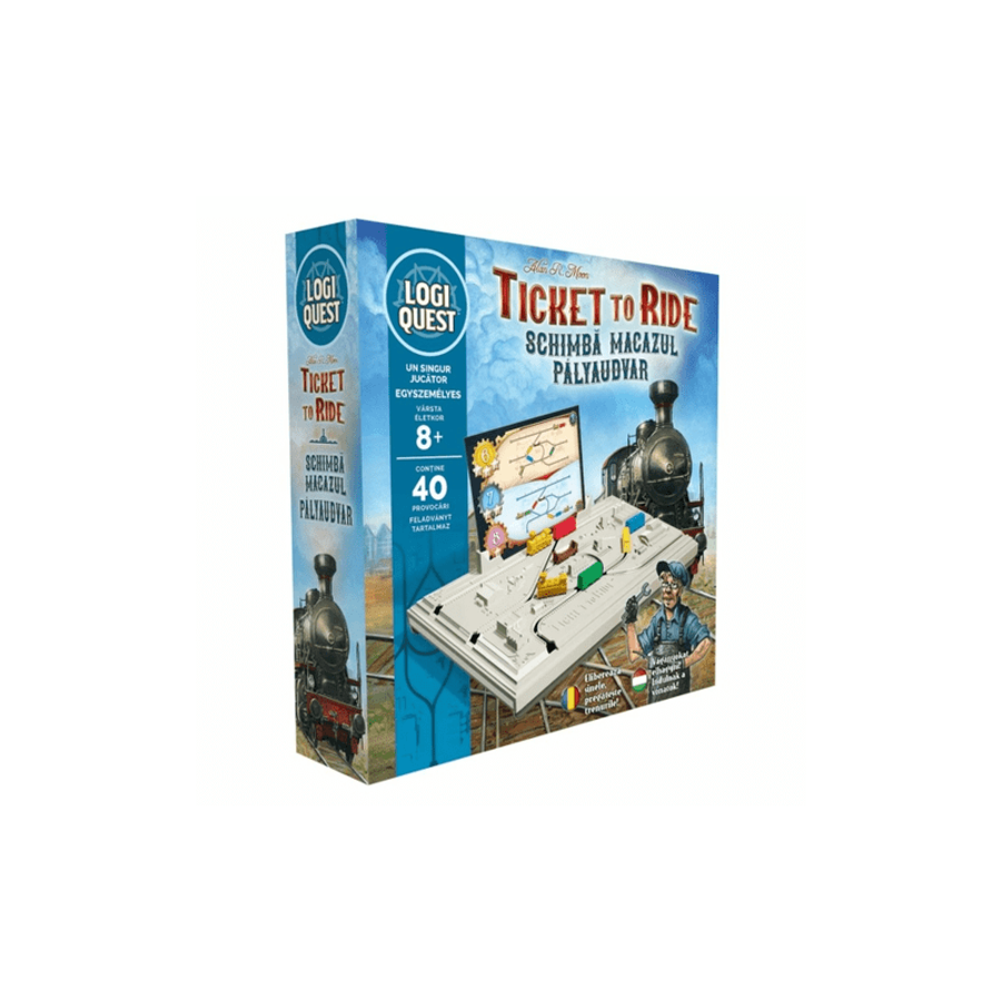 LogiQuest: Ticket to Ride társasjáték akciós termékkép 1
