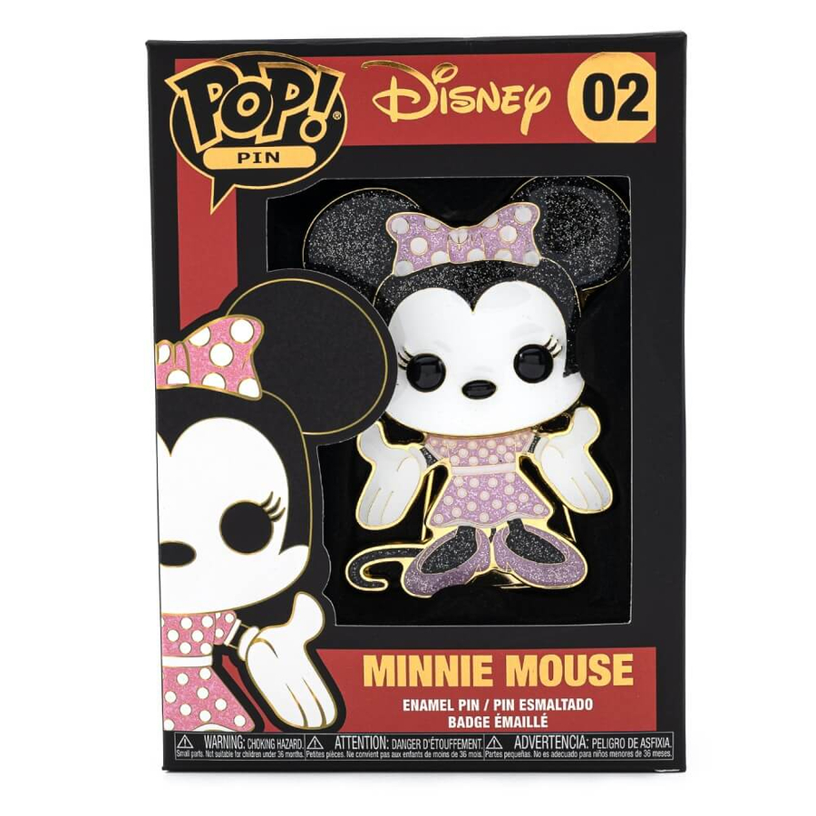 Funko Pop! Disney: Minnie Mouse #02 Large Enamel Pin (WDPP0007)