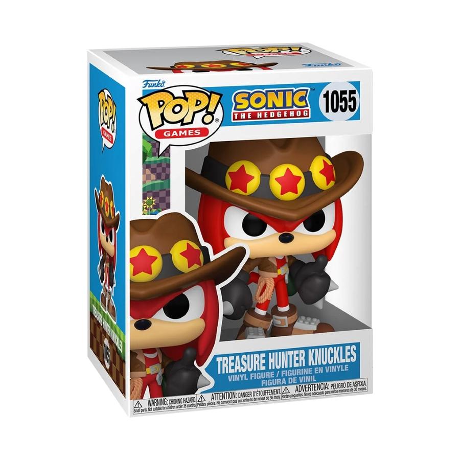 Funko POP Games Sonic - Treasure Hunter Knuckles figura akciós termékkép 1