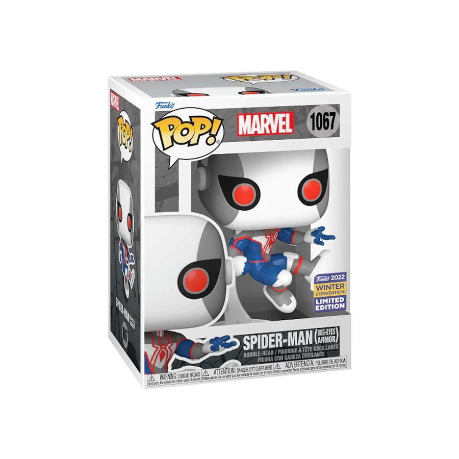 Funko Pop! Marvel Comics - Spider-Man (Bug-Eyes Armor) figura #1067 akciós termékkép 1