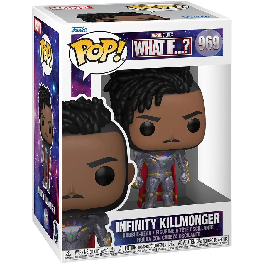 Funko POP! Marvel: What if... S3 - Infinity Killmonger figura #969