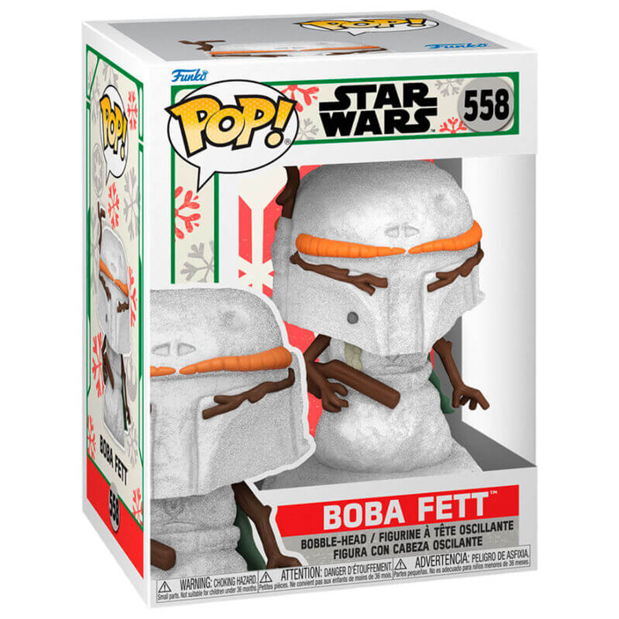 Funko POP! Star Wars: Holiday 2022 - Boba fett figura #558