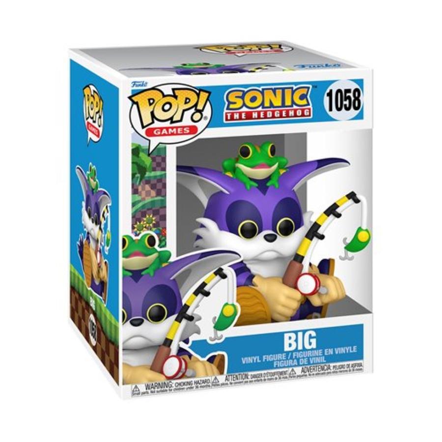Funko POP Super Sonic - Big the Cat wFroggy figura akciós termékkép 1