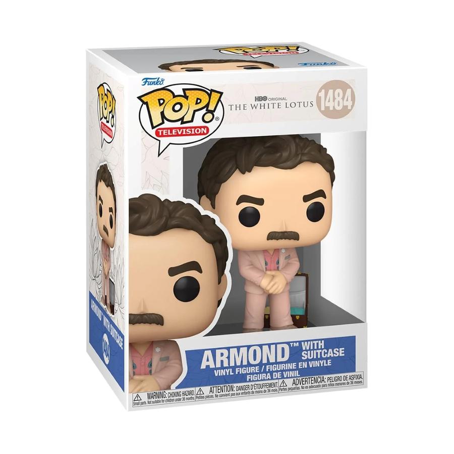 Funko POP! TV: White Lotus - Armond w/Suitcase figura akciós termékkép 1