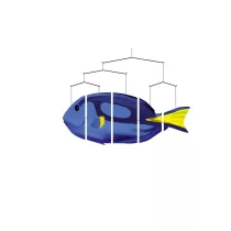 Ocean Mobile Blue Tang