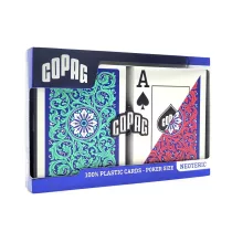 COPAG 1546 - GREEN/RED/BLUE - PKJ dupla póker - NEOTERIC