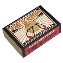 Wheel of Fortune Matchbox Professor Puzzle ördöglakat