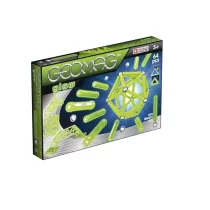   Geomag mágneses építőjáték - Foszforeszkáló, 64 db-os