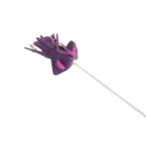   BravoStick Protea ördögbot – fehér szár / lila-rózsaszín bojt