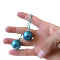  Bravo FingerPoi Begleri zsonglőrtermék – fényes világos türkiz