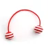 Bravo FingerPoi Begleri zsonglőrtermék – piros-fehér csíkok