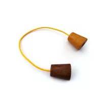   Bravo FingerPoi Begleri zsonglőrtermék – Wooden cone day & night