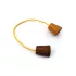 Bravo FingerPoi Begleri zsonglőrtermék – Wooden cone day & night