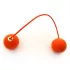 Bravo FingerPoi Begleri Pro zsonglőrtermék – Bubble Gum narancssárga