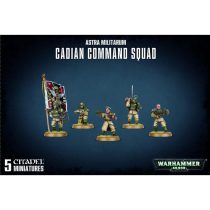 Astra Militarum: Cadian Command Squad minifigurák
