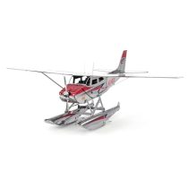   Metal Earth Cessna 182 hidroplán - lézervágott acél makettező szett