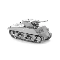   Metal Earth Sherman Tank - lézervágott acél makettező szett