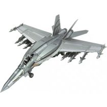   Metal Earth: F/A-18 Super Hornet vadászrepülőgép - lézervágott acél makettező szett