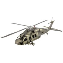   Metal Earth Sikorsky UH-60 Black Hawk helikopter - lézervágott acél makettező szett