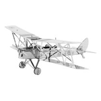   Metal Earth de Havilland DH 82 Tiger Moth repülőgép - lézervágott acél makettező szett