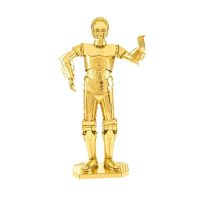   Metal Earth C-3PO arany - lézervágott acél makettező szett