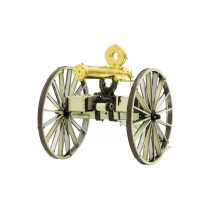   Metal Earth: Demo Gatling-géppusta - lézervágott acél makettező szett