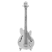   Metal Earth elektromos basszus gitár - lézervágott acél makettező szett