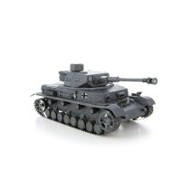   Metal Earth: Panzer IV tank - lézervágott acél makettező szett