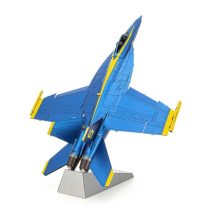   Metal Earth: Blue Angels F/A-18 Super Hornet™ repülőgép - lézervágott acél makettező szett