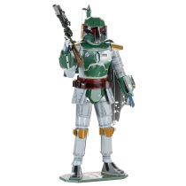   Metal Earth ICONX STAR WARS Boba Fett - nagyméretű lézervágott acél makettező szett
