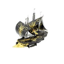   Metal Earth ICONX Trónok harca: Euron Greyjoy hajója (Silence) - nagyméretű lézervágott acél makettező szett