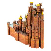   Metal Earth ICONX Trónok harca: Vörös torony - nagyméretű lézervágott acél makettező szett