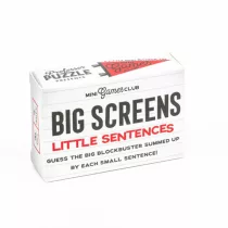 PP Matchbox kártyajáték - Big screens - Little sentences