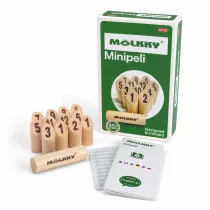 Mölkky Minipeli fa szabadtéri játék