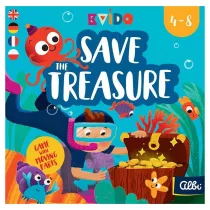 Kvído - Save the Treasure társasjáték, angol nyelvu