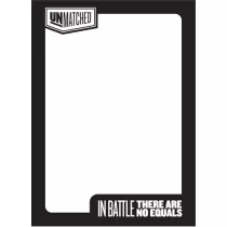 Unmatched - Edgy BLACK Card Sleeves
