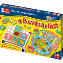 Játszva megismerjük a bevásárlást társasjáték