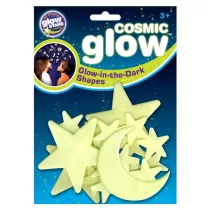   Cosmic Glow Hold és csillagok, foszforeszkáló matricaszett