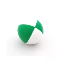 Play Eco zsonglőrlabda, 65mm átmérő, 120g, fehér-zöld