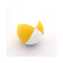 Play Eco zsonglőrlabda 65mm, 120g, fehér-sárga