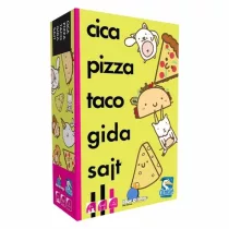 Cica, pizza, taco, gida, sajt társasjáték