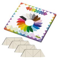 Creagami utántöltő 3D origami készlethez, csontszín