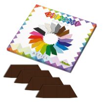 Creagami utántöltő 3D origami készlethez, barna