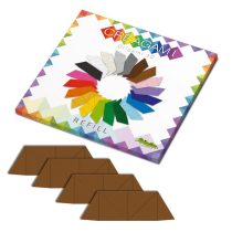 Creagami utántöltő 3D origami készlethez, dohány
