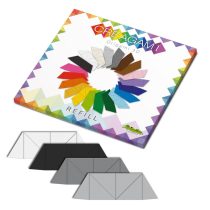   Creagami utántöltő , 3D origami készlethez, többszínű, semleges