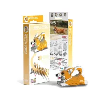 EUGY Welsh Corgi 3D puzzle