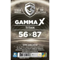 GK Gamma X - Titan kártyavédő (100 db-os csomag) 56x87 mm
