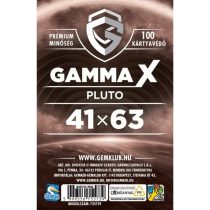 GK Gamma X - Pluto kártyavédő (100 db-os csomag) 41x63 mm
