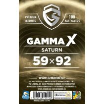   GK Gamma X - Saturn kártyavédő (100 db-os csomag) 59x92 mm