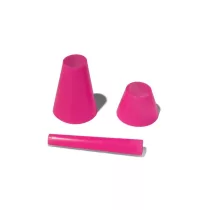 Play D buzogányhoz 3 db-os szilikon gyűrű szett, pink
